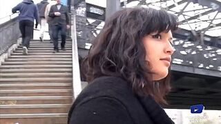 I fucked an unknown beurette with very naughty big tits