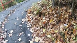 Cute Girl Outdoor Anal Fuck