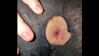 MADE A SECRET HOLE TO FUCK IN THE ANAL WITHOUT NOTICE