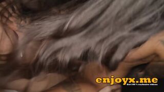 Brunette Susy Gala With Ginormous Bra Stuffers Goes Mischievous On Old Buddy XXX!
