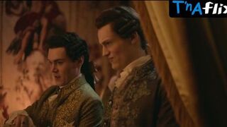Emilia Schule Breasts Scene in Marie Antoinette