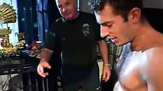 Wife fucks her Husband then Stranger joins in