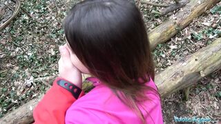 Public Agent Sexy jogger fucked in the woods