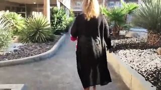 Mature female on vacation