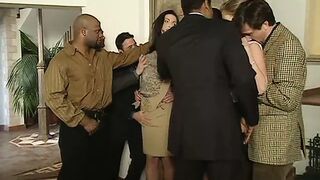 Czech gangbang