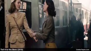 Anna Paquin & Holliday Grainger naked and hot lesbian sex