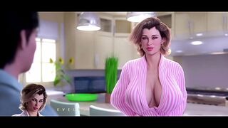 Horny Stepmom Fingering Infront of Me - 3D Hentai Animated Porn - APOCALUST