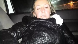 wife fucked in the car