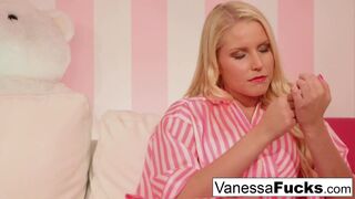 Two hot girls play with each other's feet and pussies