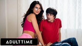 ADULT TIME - Stepsis Eliza Ibarra Accidentally Fucks Her Stepbro After Putting On The Wrong Glasses!