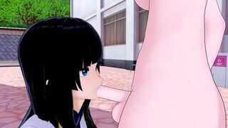SENRAN KAGURA ?FUTA?ASUKA X IKARUGA 3D HENTAI