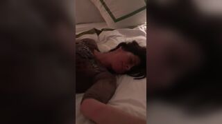 hotwife talking to husband while fucked