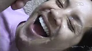 Cum Craving Woman Talks Amazingly Dirty, Cum Surprise Facial