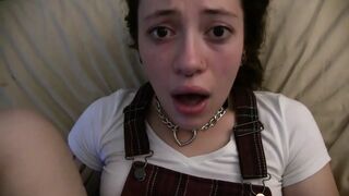 School Girl Step-Daughter Wants Step-Daddy's Cum! Male POV