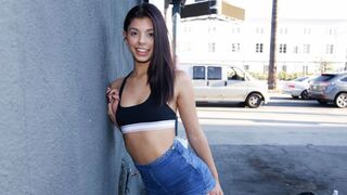 Cute Young Petite Latina Teen Picked Up And POV Fucked
