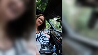 Sex in the car with a stranger