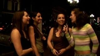 Public interview finish in a private lesbo scene