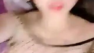 Caught a big ass, huge tits chinese bitch