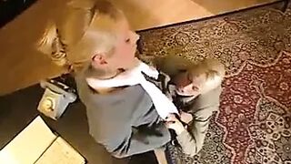 Blonde lesbians