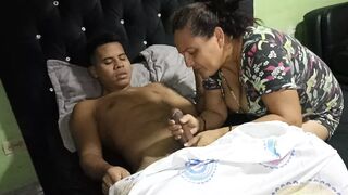 I like my stepson's cock better than the movie