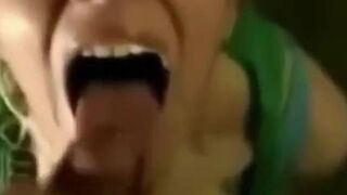 She loves cum and swallows when she gets a chance