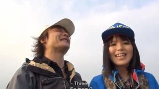 Sena Sakura Wins The Fishing Contest And She Is Fucked On The Boat - Sakura Sena