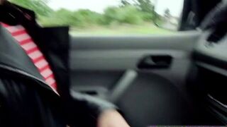Slutty and spanish Zoe bangs a stranger