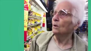 GRANNY MAKES SOME FUCKING CUM!