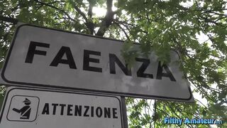Selvaggia Forte exhibitionist teen with a great desire to transgress