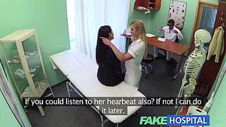 FakeHospital Doctors cock and nurses tongue cure frustrated