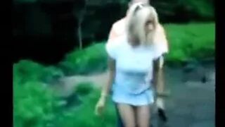 British Girl Fucked on Street After Party