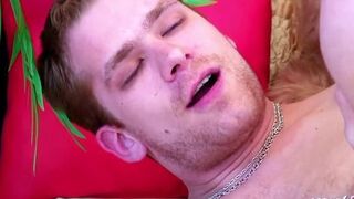 Redhead Gf Give Pegging Strapon Fuck For Him Before Sex