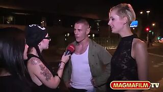 PimmelBingo: Fremde Maenner auf der Strasse angeblasen...