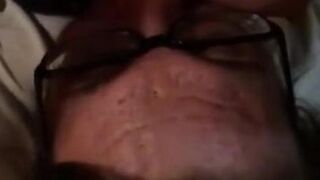Slapping in the face with my titts- slow motion motorboating