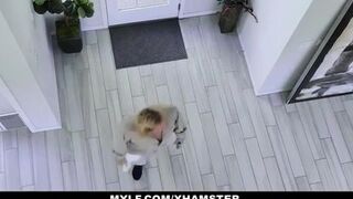 Slutty wife takes big dick of her hubby's brother