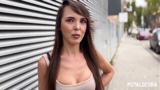 PutaLocura - Spanish girl with a great body Chloee is caught by Torbe and swallows semen