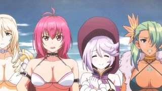 Bikini Warriors fanservice compilation