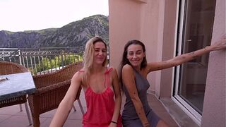 Threesome With Double Cum In A Row, Morning Blowjob With Fucking 4K
