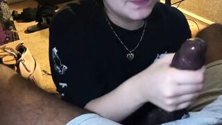 Precum with a side of nut