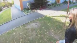 Real teen pickedup and facialized on spycam
