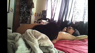 Lazy Dude cannot satisfy his girl