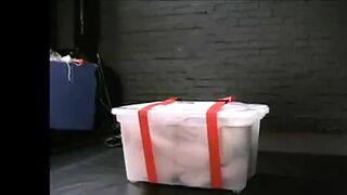 hooded slave tortured and packed