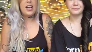 PornhubTV the Intern Show S2 E1 we're Back! (Alena Chayness, Lucy Williams)