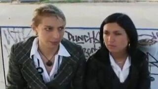 Horny couple begins with kissing then girl - video 32