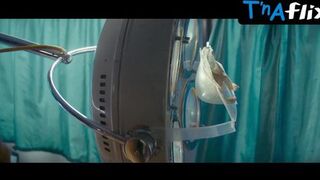 Manal Issa Breasts Scene in The Bra