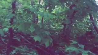 Got Horny while taking a walk in the park