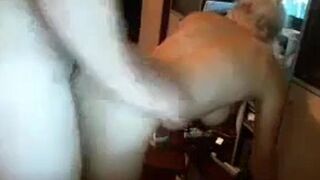 Nice Looking Blonde And Her Bf Fuck