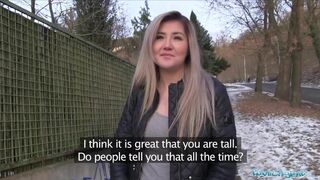 Public Agent Cute Russian loves sex for cash