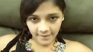 Cute Indian babe and an old man