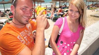 TEENY ON HOLIDAY AT BALLERMAN 6 SEDUCE TO FUCK WITH STRANGER